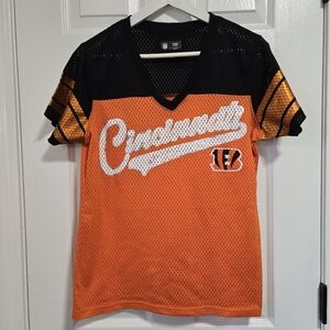 NFL Cincinnati Bengals Women's Cut Fan Team Jersey Size Medium